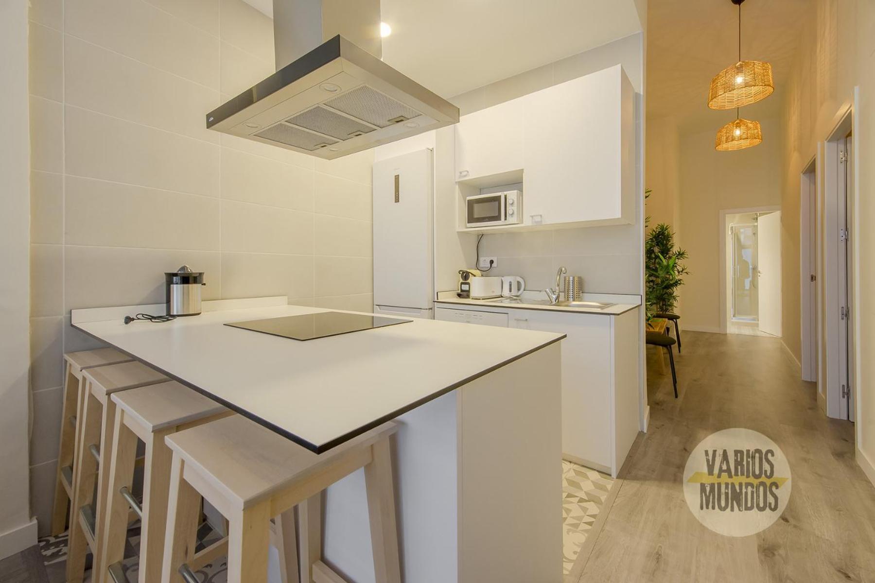 Central&modern 4hab 9p En La Latina Appartement Madrid
